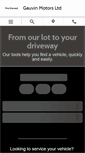 Mobile Screenshot of gauvinmotors.com